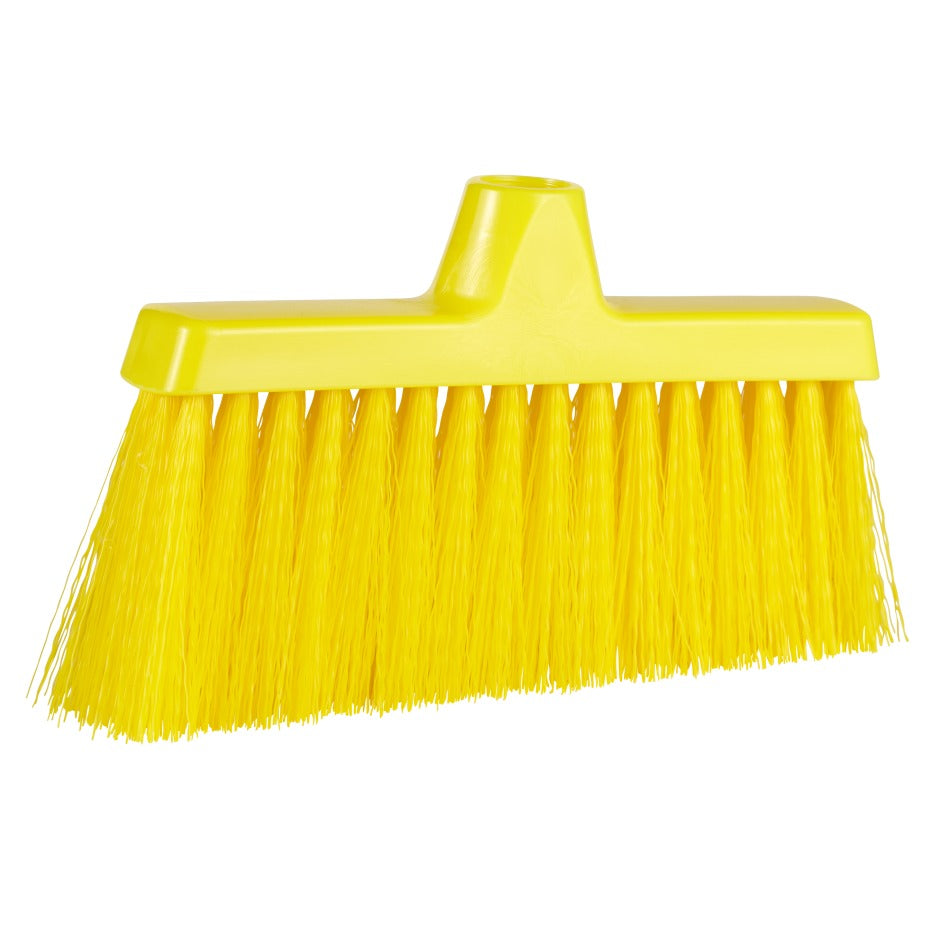 Vikan ColorCore Broom Head, 1 1/2" Wide - Yellow