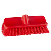 Vikan ColorCore Brush Head, 5 3/8" x 10 1/4" - Red