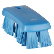Vikan Ultra Safe Technology Hand Brush, 2 5/8" x 6 15/16" - Blue