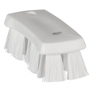 Vikan Ultra Safe Technology Hand Brush, 2 5/8" x 6 15/16" - White