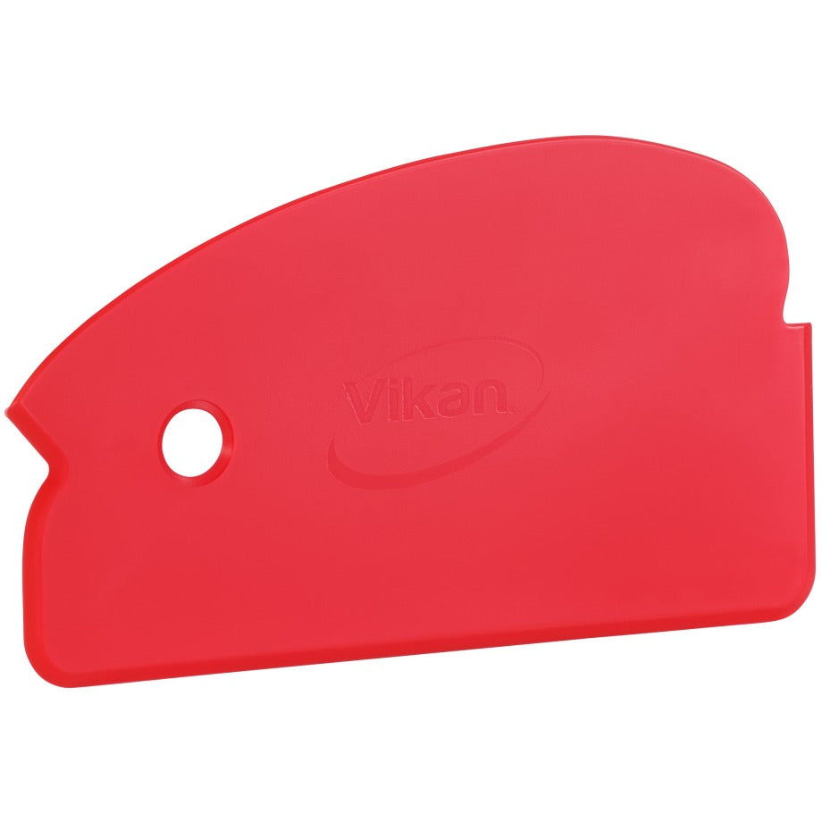Vikan Hand Scraper, 1/8" x 6 1/2" - Red