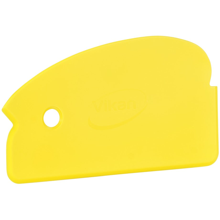 Vikan Hand Scraper, 1/8" x 6 1/2" - Yellow