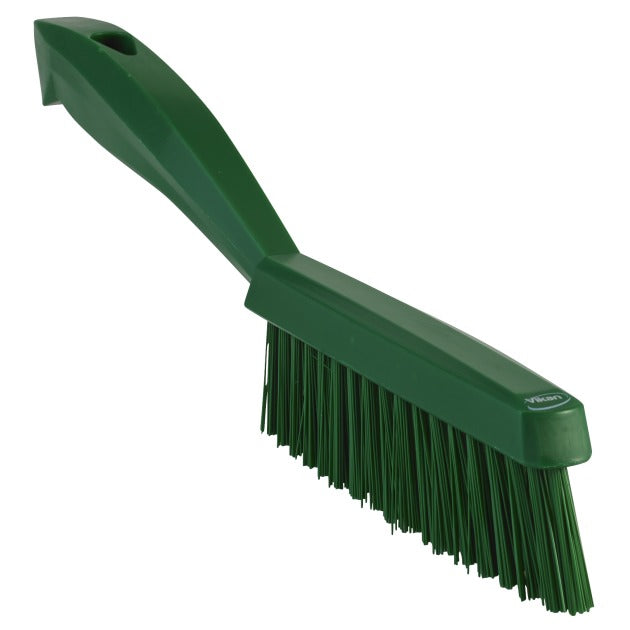 Vikan Polyester Hand Brush, 13/16" x 11 13/16" - Green