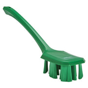 Vikan Ultra Safe Technology Hand Brush, 2 13/16" x 15 5/8" - Green