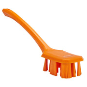 Vikan Ultra Safe Technology Hand Brush, 2 13/16" x 15 5/8" - Orange