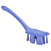 Vikan Ultra Safe Technology Hand Brush, 2 13/16" x 15 5/8" - Purple