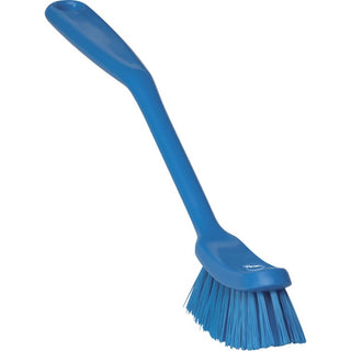 Vikan Dish Brush, 1" x 11 7/16" - Blue