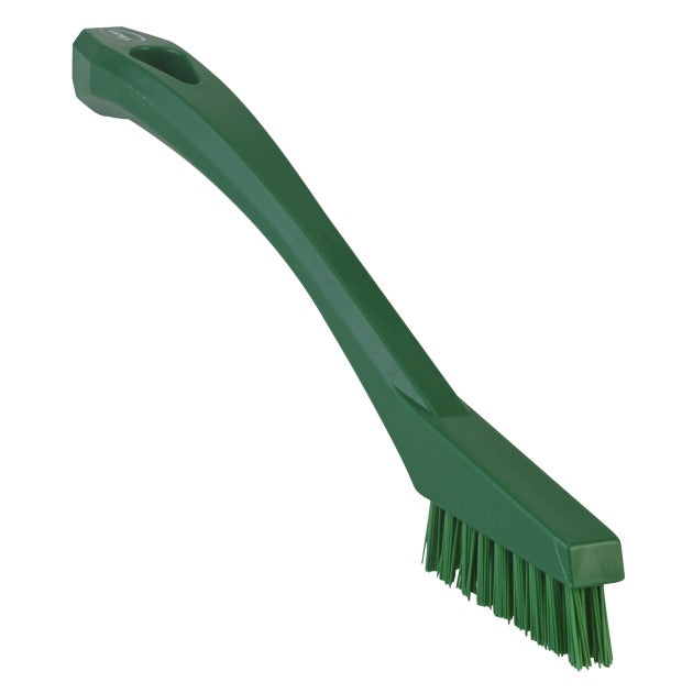 Vikan Detail Brush, 13/16" x 8 1/8" - Green
