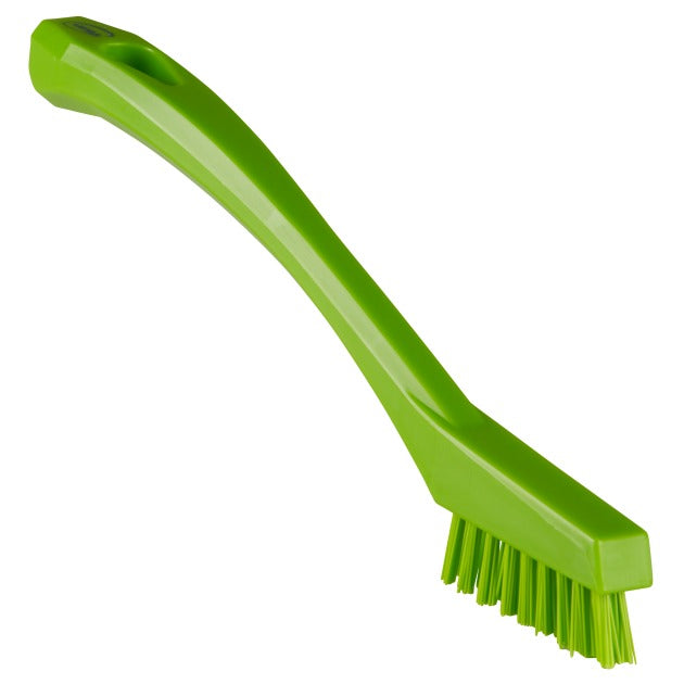 Vikan Detail Brush, 13/16" x 8 1/8" - Lime