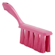 Vikan Ultra Safe Technology Polyester Brush, 1 7/16" x 13" - Pink