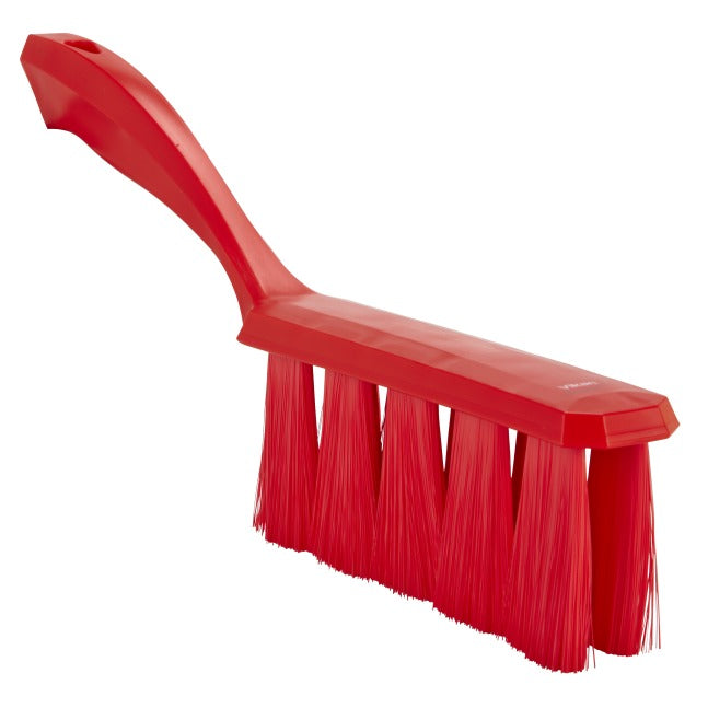 Vikan Ultra Safe Technology Polyester Brush, 1 7/16" x 13" - Red