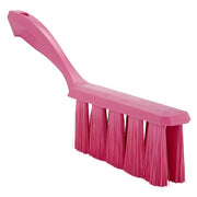 Vikan Ultra Safe Technology Polyester Brush, 1 7/16" x 13" - Pink