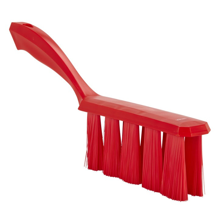 Vikan Ultra Safe Technology Polyester Brush, 1 7/16" x 13" - Red