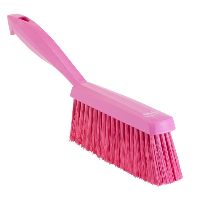 Vikan Polypropylene Hand Brush, 1 3/8" x 13" - Pink