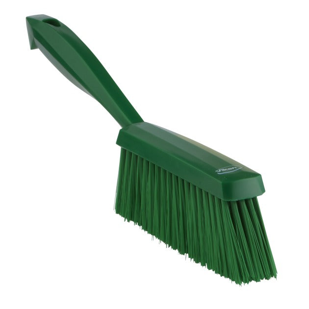 Vikan Polypropylene Hand Brush, 1 3/8" x 13" - Green