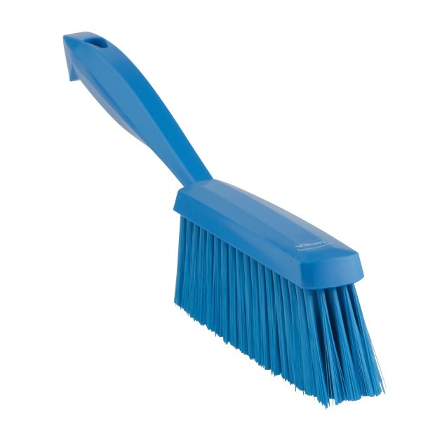 Vikan Polypropylene Hand Brush, 1 3/8" x 13" - Blue