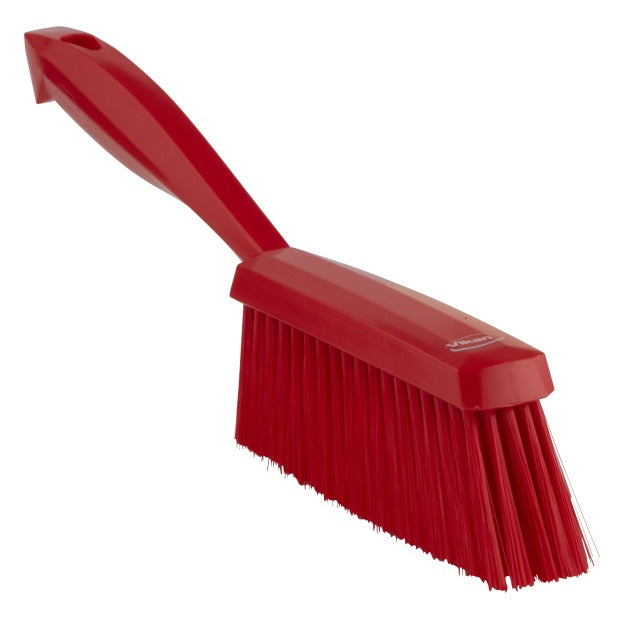 Vikan Polypropylene Hand Brush, 1 3/8" x 13" - Red