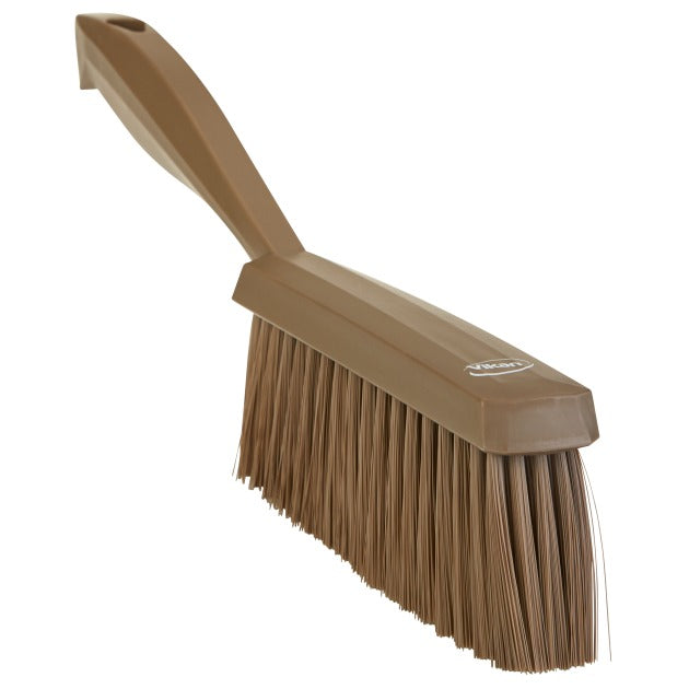 Vikan Polypropylene Hand Brush, 1 3/8" x 13" - Brown
