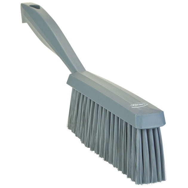 Vikan Polypropylene Hand Brush, 1 3/8" x 13" - Gray