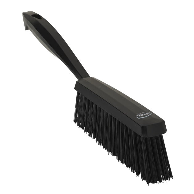 Vikan Hand Brush, 1 3/8" x 13" - Black