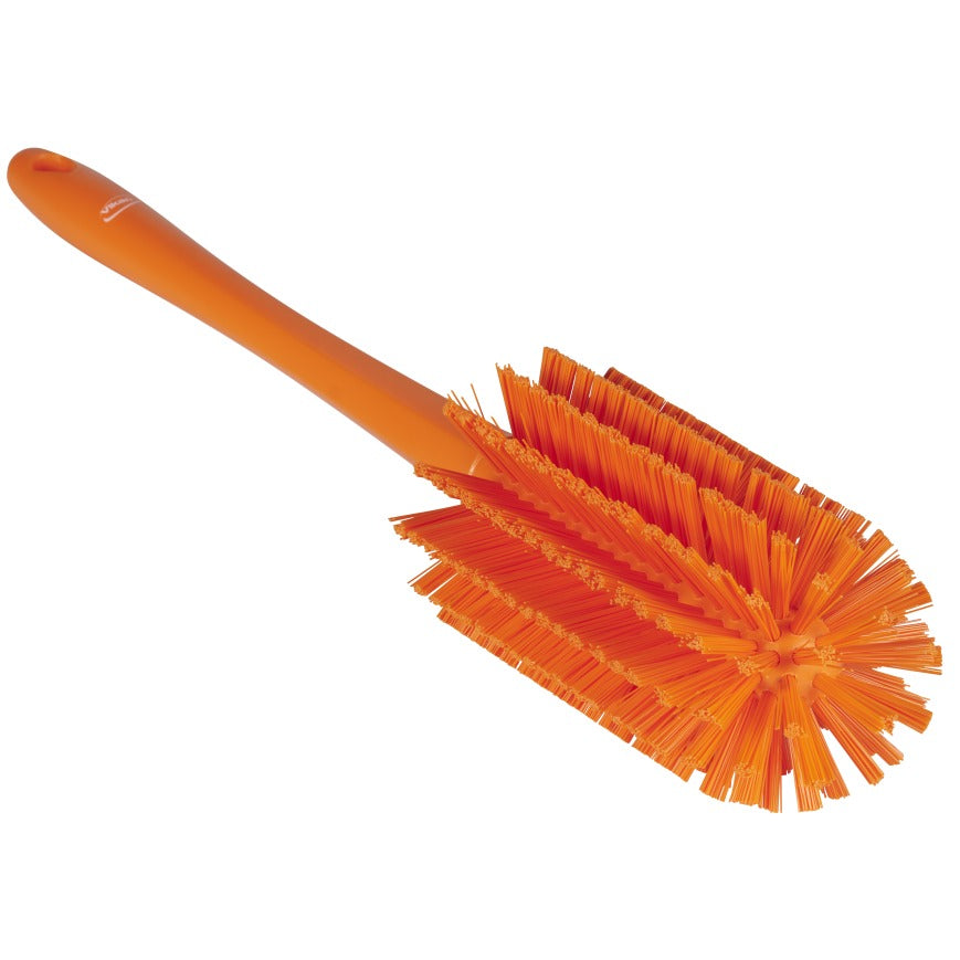 Vikan Pipe Brush, 16 7/8" Long - Orange