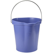 Vikan Polypropylene Bucket, 12 qt. 3 gal. - Purple