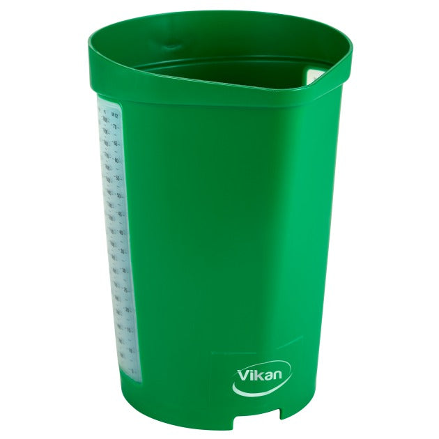 Vikan Polypropylene Measuring Jug, 2 Liters - Green