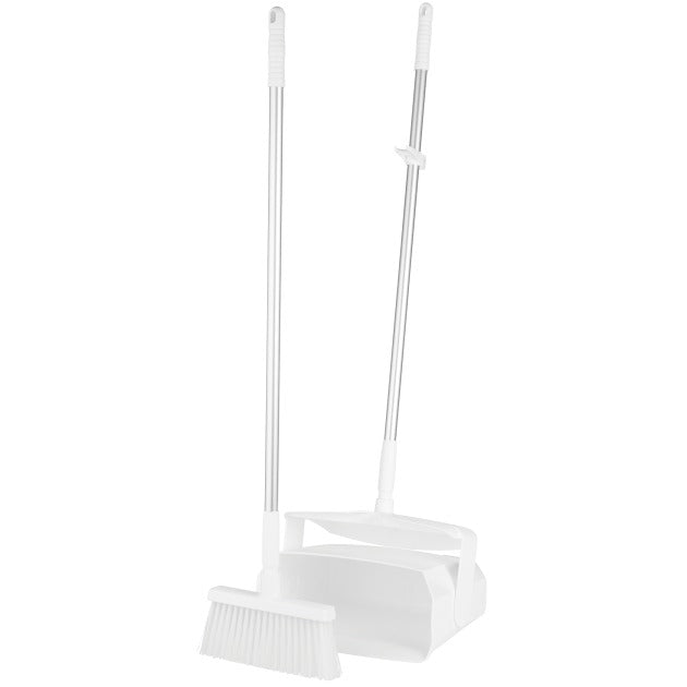 Vikan Broom, 14 5/8" Wide - White