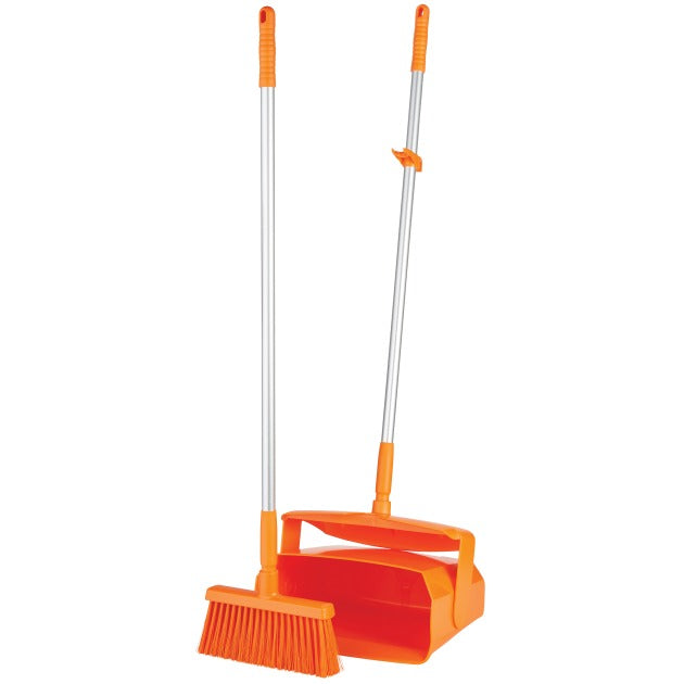 Vikan Broom, 14 5/8" Wide - Orange