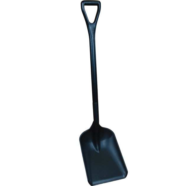 Vikan 6896BKSS Safety Shovel, 10 7/16" x 44 1/8", Black - Default Title
