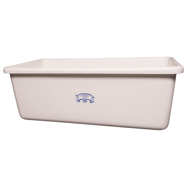 Vikan Polyethylene Storage Tub, White - 12.1 cu. ft. 69.92 gal.