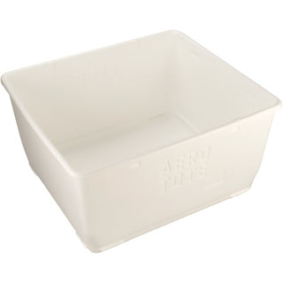 Vikan Polyethylene Tub, 18 cu. ft., White - 6921