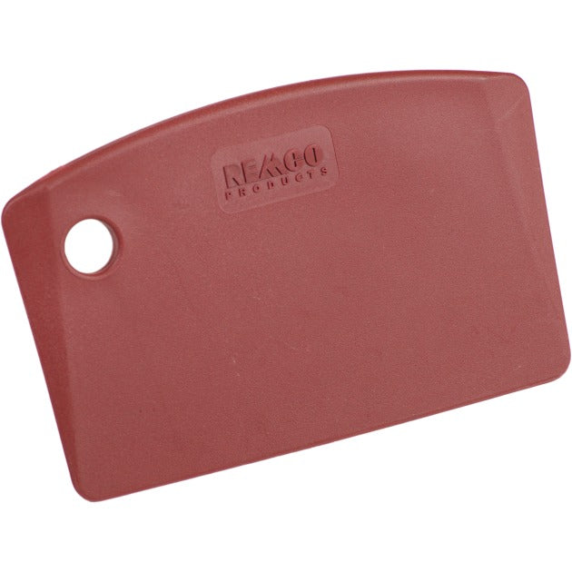 Vikan Bowl Scraper, 3 7/16" x 5 1/4" - Red