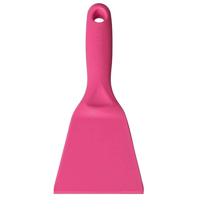 Vikan Polypropylene Hand Scraper, 7 13/16" Long - Pink