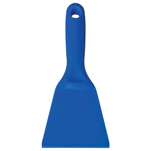 Vikan Polypropylene Hand Scraper, 7 13/16" Long - Blue