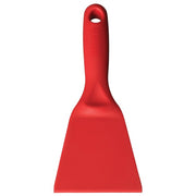 Vikan Polypropylene Hand Scraper, 7 13/16" Long - Red