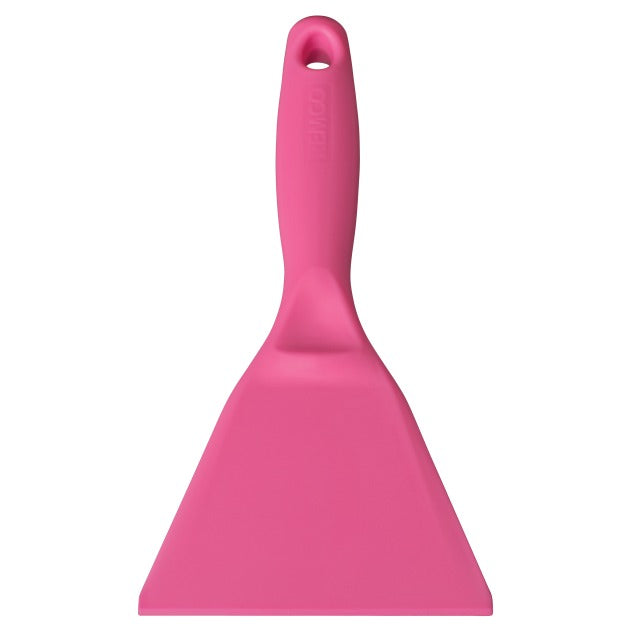 Vikan Polypropylene Hand Scraper, 9 1/4" Long - Pink