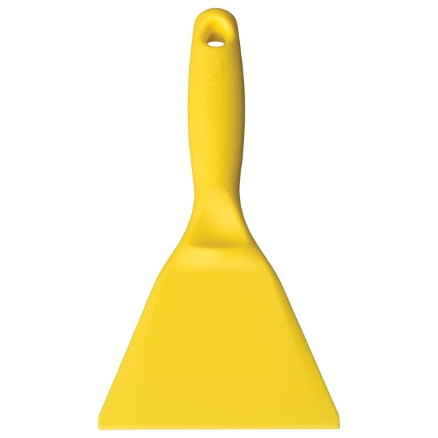 Vikan Polypropylene Hand Scraper, 9 1/4" Long - Yellow