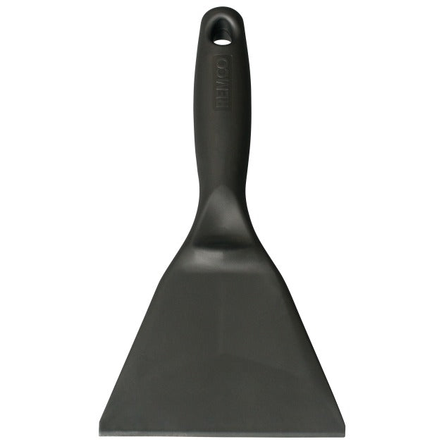 Vikan Polypropylene Hand Scraper, 9 1/4" Long - Black