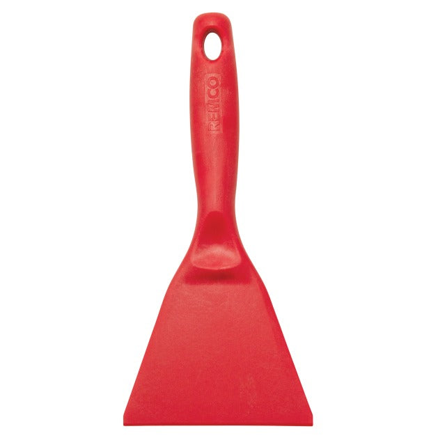 Vikan Nylon Hand Scraper, 9 7/16" Long - Red