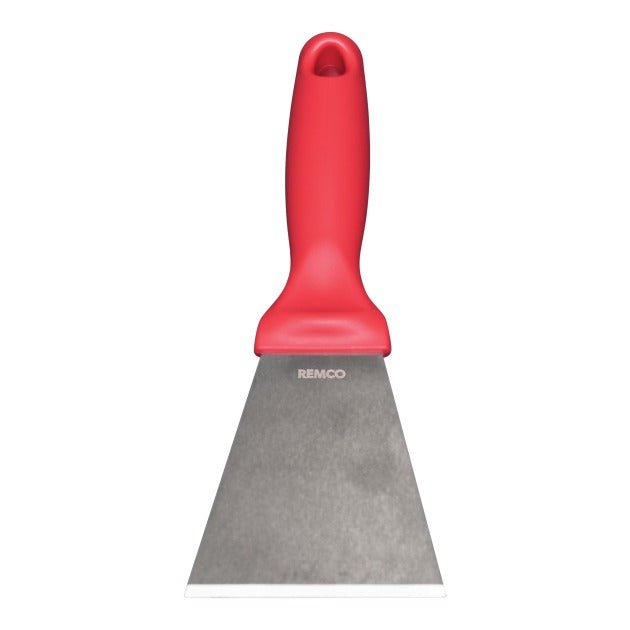 Vikan Scraper, 8 15/16" Long - Red