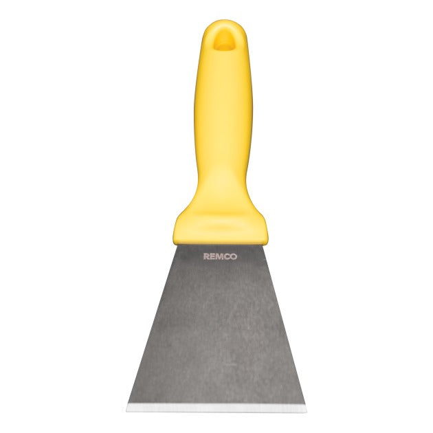 Vikan Scraper, 8 15/16" Long - Yellow