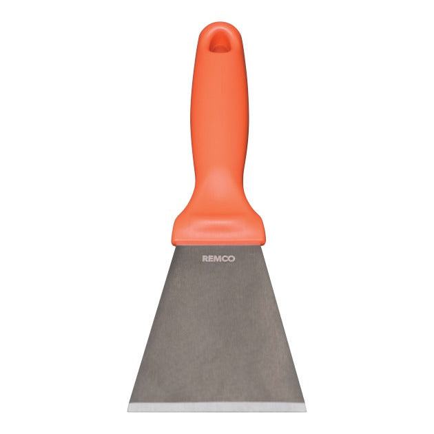 Vikan Scraper, 8 15/16" Long - Orange
