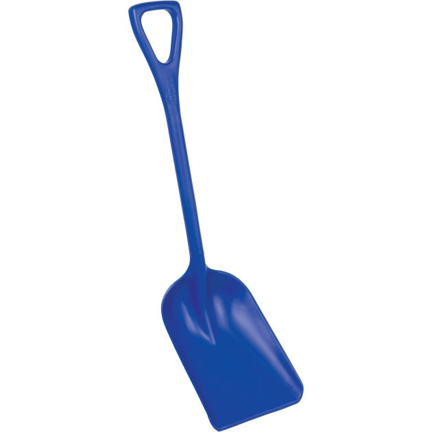 Vikan Polypropylene Shovel, 10 1/4" x 37 1/2" - Blue
