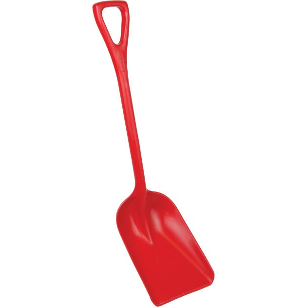 Vikan Polypropylene Shovel, 10 1/4" x 37 1/2" - Red