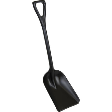 Vikan Polypropylene Shovel, 10 1/4" x 37 1/2" - Black