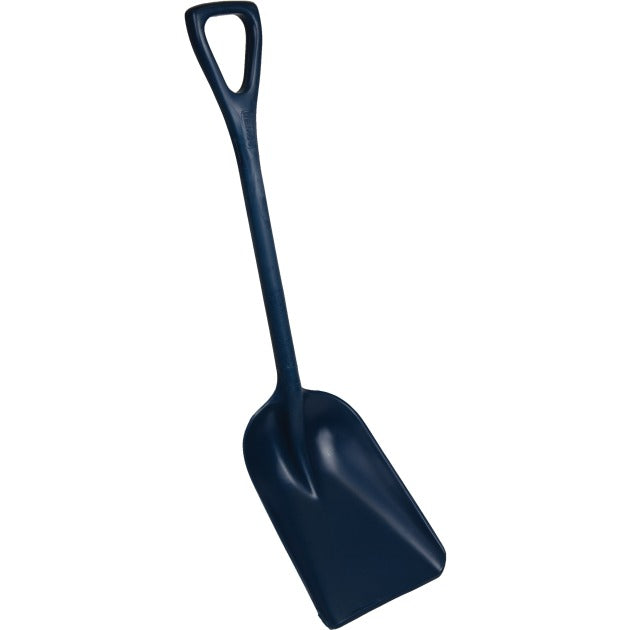 Vikan Polypropylene Shovel, 10 1/4" x 37 1/2" - Blue