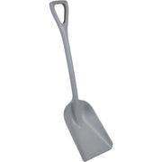 Vikan Polypropylene Shovel, 10 1/4" x 37 1/2" - Gray