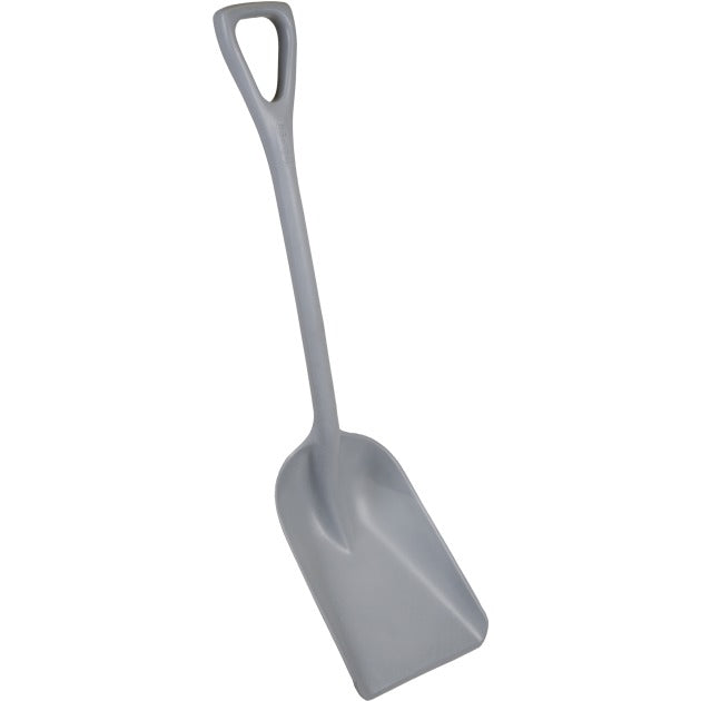 Vikan Polypropylene Shovel, 10 1/4" x 37 1/2" - Gray