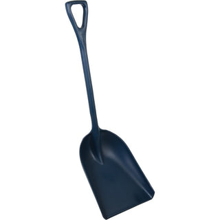Vikan Polypropylene Shovel, 13 3/4" x 42 1/2" - Blue